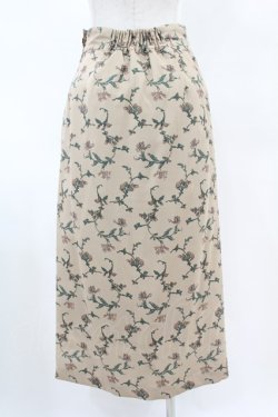 画像2: an another angelus / ビット使いヴィンテージ花柄スカート Free BEIGE H-25-04-24-1027-CA-OP-NS-ZH
