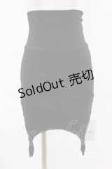 Melt the lady / ガーターライクスカート S ブラック H-25-04-24-1030-PU-SK-NS-ZH