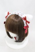 Jamie エーエヌケー / ネコちゃんヘッドドレス  オフ H-25-04-24-1004-LO-AC-NS-ZH