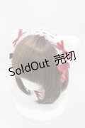 Jamie エーエヌケー / ネコちゃんヘッドドレス  オフ H-25-04-24-1004-LO-AC-NS-ZH