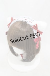 Jamie エーエヌケー / ネコちゃんヘッドドレス  オフ H-25-04-24-1004-LO-AC-NS-ZH