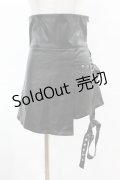 Melt the lady / レザーライクスカパン S ブラック H-25-04-24-1035-PU-SK-NS-ZH