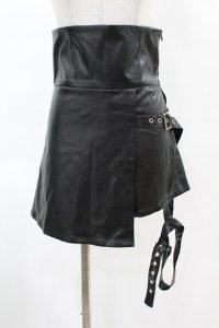 Melt the lady / レザーライクスカパン S ブラック H-25-04-24-1035-PU-SK-NS-ZH