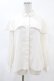画像1: an another angelus / フレアーケープシャツ Free OFFWHITE H-25-04-24-1039-CA-BL-NS-ZH (1)