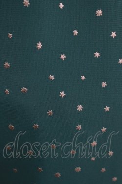画像4: MILK / レイアドレス  グリーン×ゴールドスター H-25-04-24-055-ML-OP-KB-ZT022