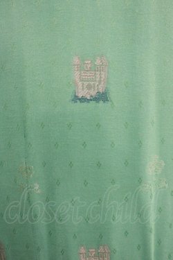 画像4: Jane Marple Dans Le Salon / EIIR jacquard dayドレス  エメラルドグリーン H-25-04-24-006-JM-OP-KB-ZH