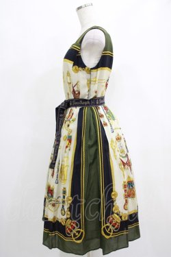 画像2: Jane Marple / Royal Paradeスクエアドレス  カーキ H-25-04-24-007-JM-OP-KB-ZH
