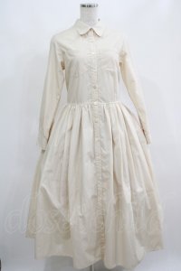 MILK / ロングシャツDress  ベージュ H-25-04-24-018-ML-OP-KB-ZH