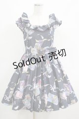 MILK / タロットドレス  ナイトブルー H-25-04-24-026-ML-OP-KB-ZH