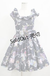 MILK / タロットドレス  ナイトブルー H-25-04-24-026-ML-OP-KB-ZH