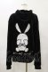 画像2: NieR Clothing / ふわもこプルパーカー  黒 H-25-04-25-045-PU-TO-KB-ZT147 (2)