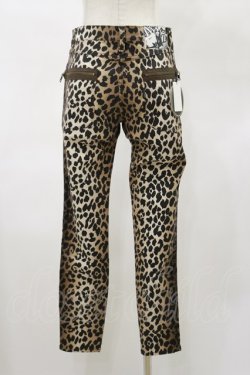 画像2: HYSTERIC GLAMOUR / LEOPARD柄スリムパンツ 28インチ ブラウン H-25-04-25-053-PU-PA-KB-ZH