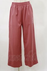 NieR Clothing / ロゴ刺繍入り PINK WIDE PANTS  ピンク H-25-04-25-054-PU-PA-KB-ZH