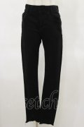 Candy Stripper / TATTERED HEM SKINNY DENIM S ブラック H-25-04-25-057-PU-PA-KB-ZH