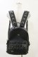 画像1: REFLEM / PUレザーデザインバックパック  黒 H-25-04-25-006-PU-BG-KB-ZH (1)