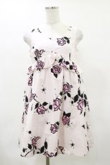 MILK / Rose bloodドレス  ピンクベース H-25-04-25-075-ML-OP-KB-ZH