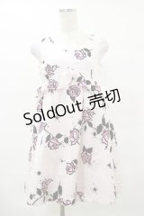 MILK / Rose bloodドレス  ピンクベース H-25-04-25-075-ML-OP-KB-ZH