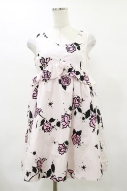 画像1: MILK / Rose bloodドレス  ピンクベース H-25-04-25-075-ML-OP-KB-ZH