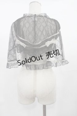 画像2: metamorphose / Magical catラメレースケープ Free ブラック H-25-04-25-1034-ME-TO-NS-ZH