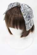 metamorphose / horoscope of fate リボンヘアバンド  グレー H-25-04-25-1038-ME-AC-NS-ZH
