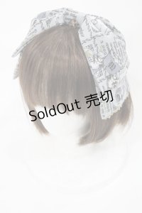 metamorphose / horoscope of fate リボンヘアバンド  グレー H-25-04-25-1038-ME-AC-NS-ZH