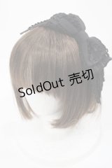 ALICE and the PIRATES / ローズフリルグログランカチューシャ  ブラック H-25-04-25-1039-PA-AC-NS-ZH