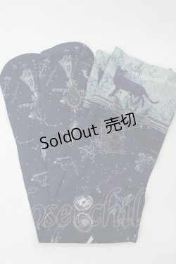 画像4: metamorphose / 黒猫と魔法の地図リボンジャンパースカート サイズ1 ネイビー H-25-04-25-1005-ME-OP-NS-ZH