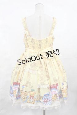画像3: Angelic Pretty / Honey Cakeラウンドジャンパースカート Free イエロー H-25-04-25-1001-AP-OP-NS-ZH