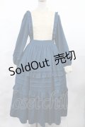 axes femme kawaii / アンティークドールワンピース M ブルーグリーン H-25-04-25-1008-AX-OP-NS-ZH