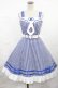 画像1: Angelic Pretty / マリンストーリーストライプジャンパースカート Free ブルー H-25-04-25-1002-AP-OP-NS-ZH (1)