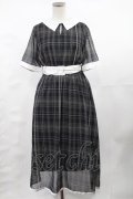 LEBECCA boutique / パラレルを生きるワンピース Free ブラック H-25-04-25-1014-EL-OP-NS-ZH