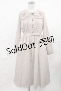 Fi.n.t / Holly刺繍ワンピース Free pink beige H-25-04-25-1017-CA-OP-NS-ZH