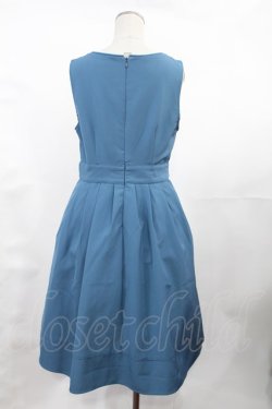 画像2: Fi.n.t / ピンタック使いノースリーブワンピース Free BLUE GREEN H-25-04-25-1018-CA-OP-NS-ZH