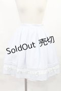 LODISPOTTO / はしごリボンスカート M サックス H-25-04-25-1020-LO-SK-NS-ZH