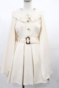axes femme POETIQUE / スリット袖風ノースリワンピ M アイボリー H-25-04-25-1023-AX-OP-NS-ZH
