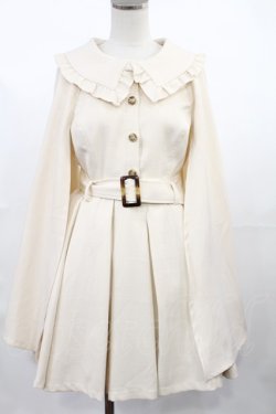 画像1: axes femme POETIQUE / スリット袖風ノースリワンピ M アイボリー H-25-04-25-1023-AX-OP-NS-ZH