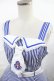 画像4: Angelic Pretty / マリンストーリーストライプジャンパースカート Free ブルー H-25-04-25-1002-AP-OP-NS-ZH (4)
