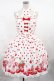 画像1: Angelic Pretty / Milky Berryホルターネックジャンパースカート Free オフ H-25-04-25-1003-AP-OP-NS-ZH (1)