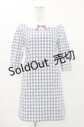 MILK / Sassyワンピース  ブルー H-25-04-25-077-ML-OP-KB-ZH