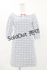 MILK / Sassyワンピース  ブルー H-25-04-25-077-ML-OP-KB-ZH