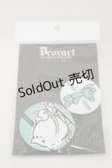 Deorart / 缶バッジ   H-25-04-25-009-PU-ZA-KB-ZH