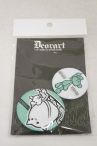 Deorart / 缶バッジ   H-25-04-25-009-PU-ZA-KB-ZH