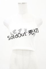 REFLEM / クロップドキャミソール FREE 白 H-25-04-25-017-PU-TO-KB-ZH