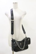 REFLEM / ミニバッグ付きボディバッグ  黒 H-25-04-25-002-PU-BG-KB-ZH