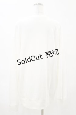 画像2: NieR Clothing / にぃあスウェットトップス  白 H-25-04-25-030-PU-TO-KB-ZH