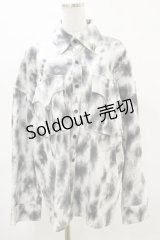 REFLEM / タイダイ柄オーバーシャツ FREE グレー H-25-04-25-034-PU-BL-KB-ZH