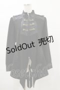 Qutie Frash / ナポレオンジャケット L ブラック H-25-04-25-036-QU-JA-KB-ZH