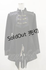 Qutie Frash / ナポレオンジャケット L ブラック H-25-04-25-036-QU-JA-KB-ZH