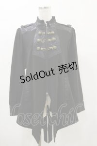 Qutie Frash / ナポレオンジャケット L ブラック H-25-04-25-036-QU-JA-KB-ZH