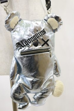 画像2: ALGONQUINS / ベアモンスターショルダーバッグ  スカイブルー H-25-04-25-003-AL-BG-KB-ZH